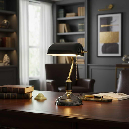 Elegant Glass Table Lamp | Bedside Table Lamps for Bedrooms