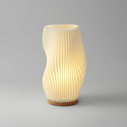 Wavecrest | Contemporary Table Lamp for Living Room and Bedroom