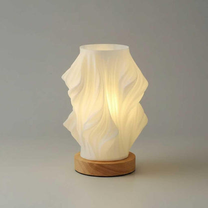 Wavecrest | Contemporary Table Lamp for Living Room and Bedroom