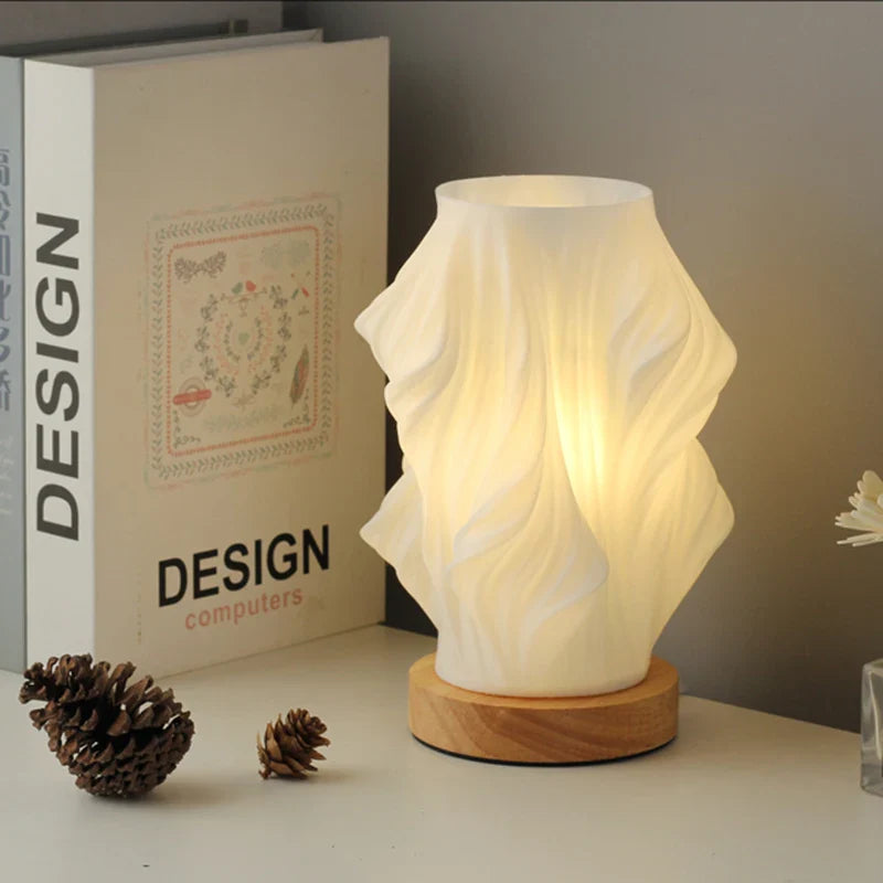 Wavecrest | Contemporary Table Lamp for Living Room and Bedroom 5