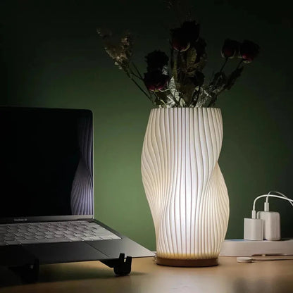 Wavecrest | Contemporary Table Lamp for Living Room and Bedroom 8